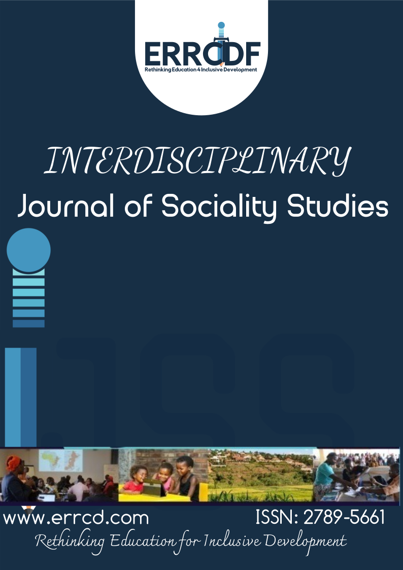 					View Vol. 6 No. 1 (2026):  Interdisciplinary Journal of Sociality Studies
				